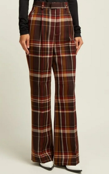 acne studios plaid pants